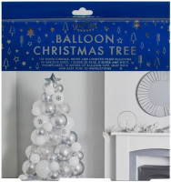 Vista previa: Árbol de Navidad con globos set 110 piezas