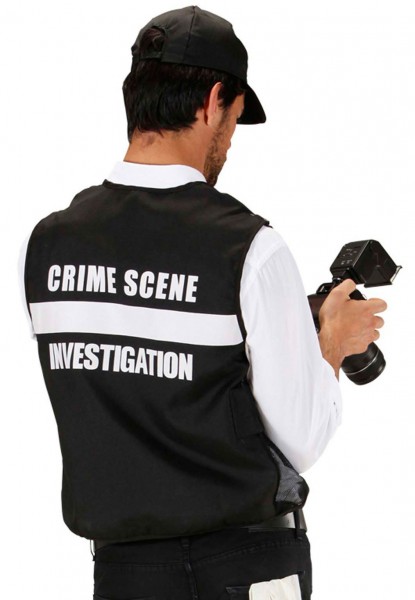 Costume des hommes d'enquête médico-légale du FBI Spencer 2