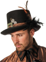 Sombrero de copa Stanley steampunk