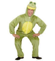 Vorschau: Plüschiges Frosch Overall Kostüm