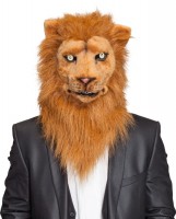 Vorschau: Premium Löwenmaske Mit Bewegungs- & Leuchteffekt