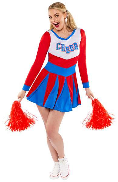 Cheerleader Penny dames kostuum