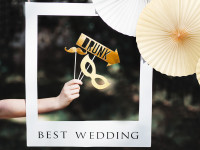 Vorschau: Foto Booth Set Best Wedding