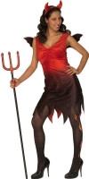 Costume di Halloween Sexy Devil Red Black