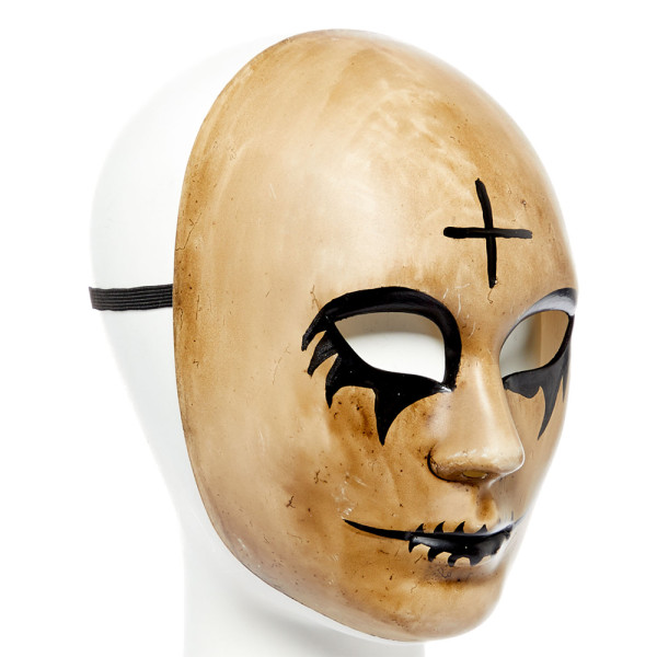 Máscara de cruz de terror para adulto