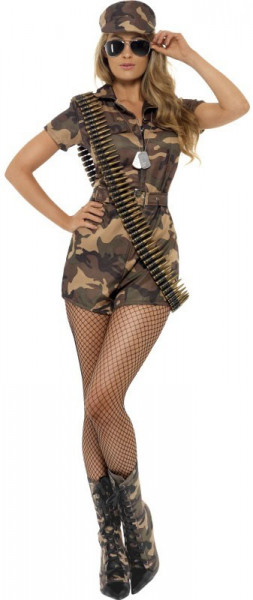 Sexy Army Amy ladies costume