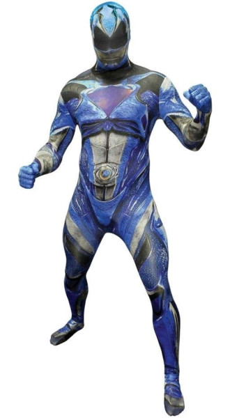 Morphsuit bleu Power Ranger Deluxe