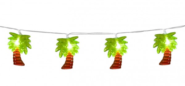Łańcuch świetlny LED w kształcie palmy 140cm