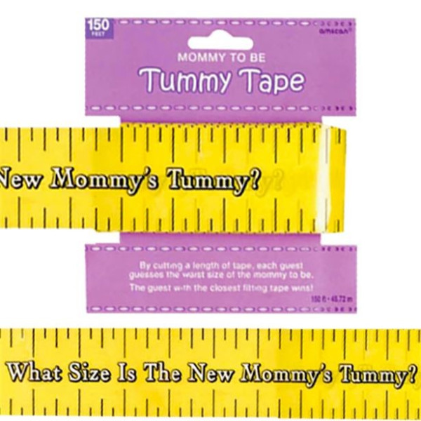 Baby shower tape measure 45 x 0.05m