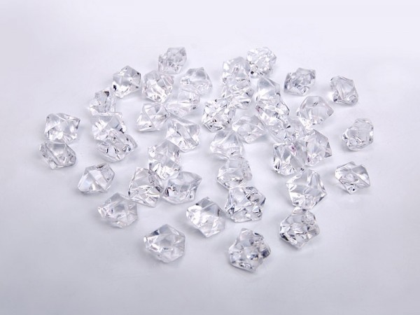 40 decorative crystal stones 14 x 11mm 2