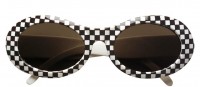Preview: Checkered 60s glasses