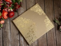 Anteprima: Ornamento oro Guestbook con 22 pagine