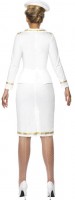 Aperçu: Costume de capitaine blanc pour femme