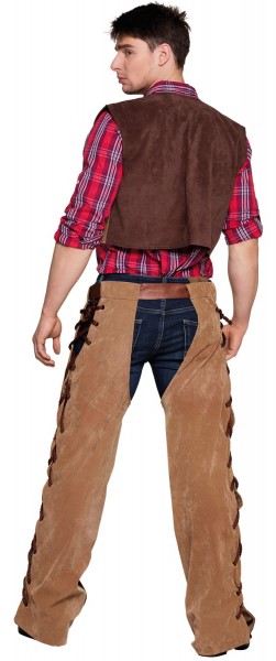 Wild West Cowboy Ben-kostuum voor heren 2