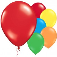 10 kleurrijke metallic ballonnen Jive 28cm
