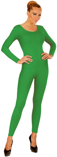 Långärmad bodysuit för kvinnor grön