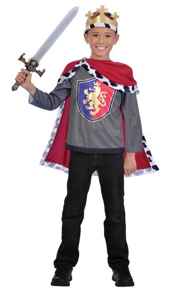 Costume da re di Wittenfels per bambini
