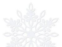 Vista previa: 10 copos de nieve de papel Lane 9cm