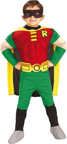 Super Robin børnekostume