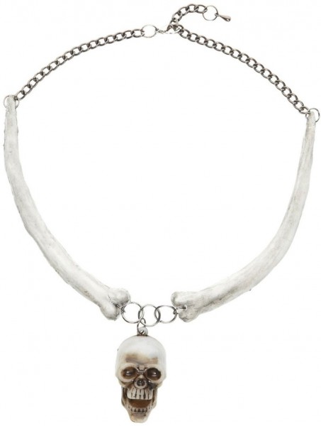 Totenkopf Knochen-Halskette Nathan
