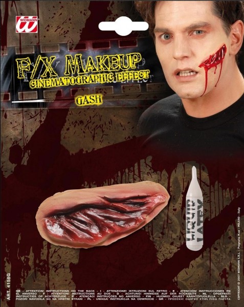 Large wound Special Effects Make-Up 2