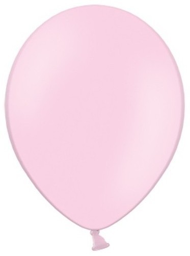 50 feststjärnballonger ljusrosa 30cm