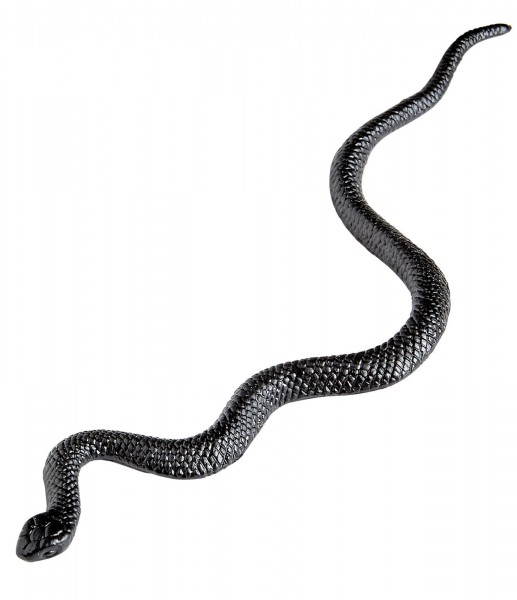 12 Rubber Snake Decorations 12.5cm