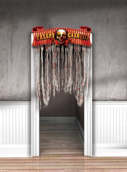 Horror circus door decoration 1.37mx 96cm