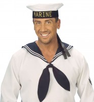 Matrosen Mariene Bobby Hut Mütze Kappe Kostüm Sailor Matrose Damen Herren 