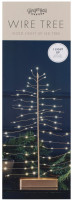Vista previa: Árbol de Navidad LED dorado 30cm