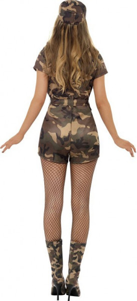 Sexet Army Amy kvinders kostume