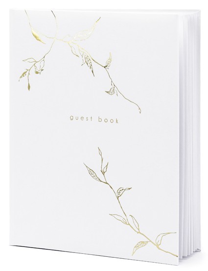 Guest book Harmony white