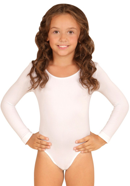 Klassisk vit bodysuit för barn