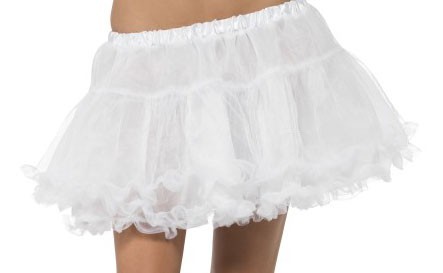 Petticoat Lilly in het wit