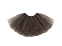 Preview: Tutu skirt brown with bow 25cm