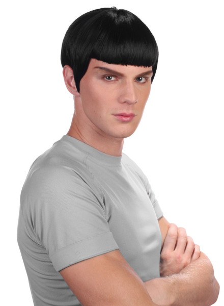 Peluca negra de Spock Star Trek