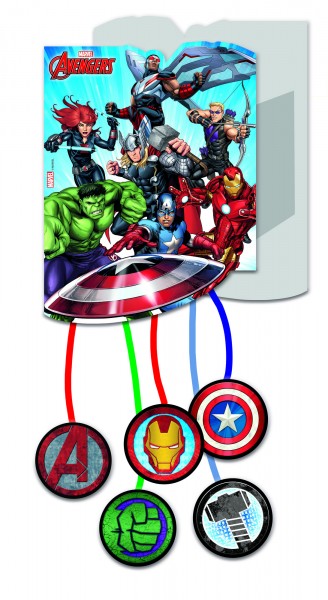 Avengers Marvel Heroes Train Pinata 27cm