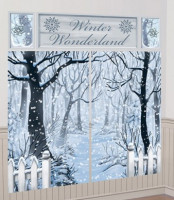 Winter Wonderland Wall 5 stuks