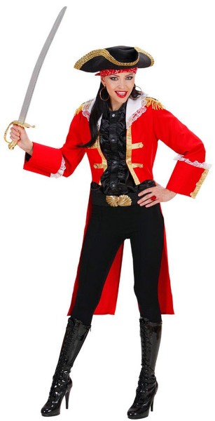 Pirate captain ladies costume