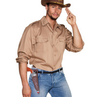 Vorschau: 3-teiliges Cowboy Pistolen Set für Erwachsene