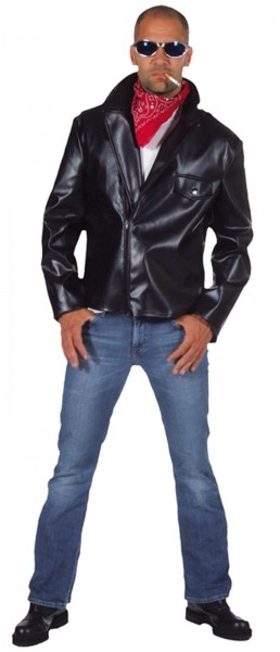 Men's biker rock jacket