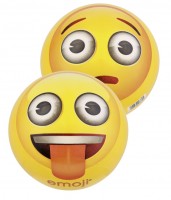 Widok: Piłka Emoji Naughty & Worried 11cm