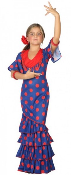 Flamenco dancer Carmen costume for children