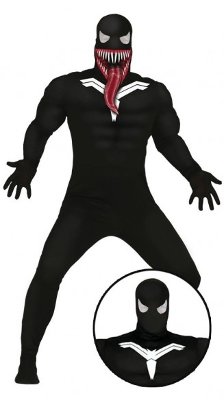 Costume de super-héros araignée maléfique