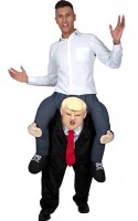 Widok: Kostium prezydenta piggyback dla dorosłych