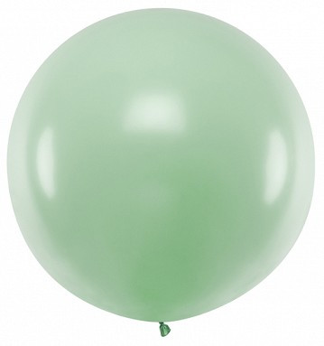 Balon lateksowy XL pistacja 1m
