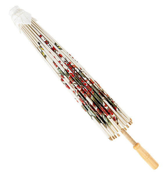 Chiński parasol z kwiatami wiśni 4