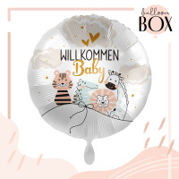 Vorschau: Heliumballon in der Box Baby Little Friends