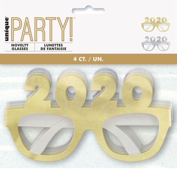 Papier Brillen Set 2020