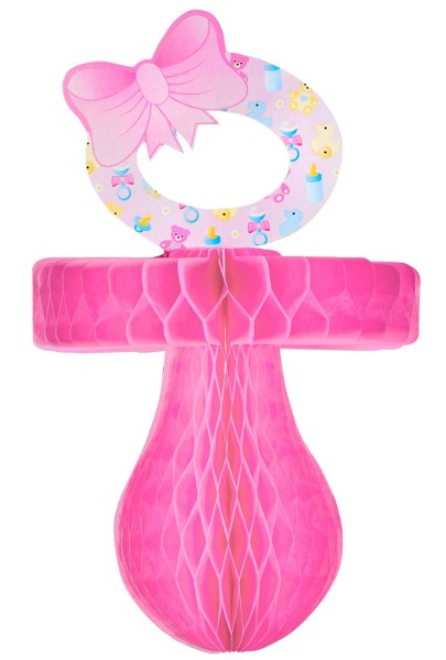 Pink decorative pacifier 26cm